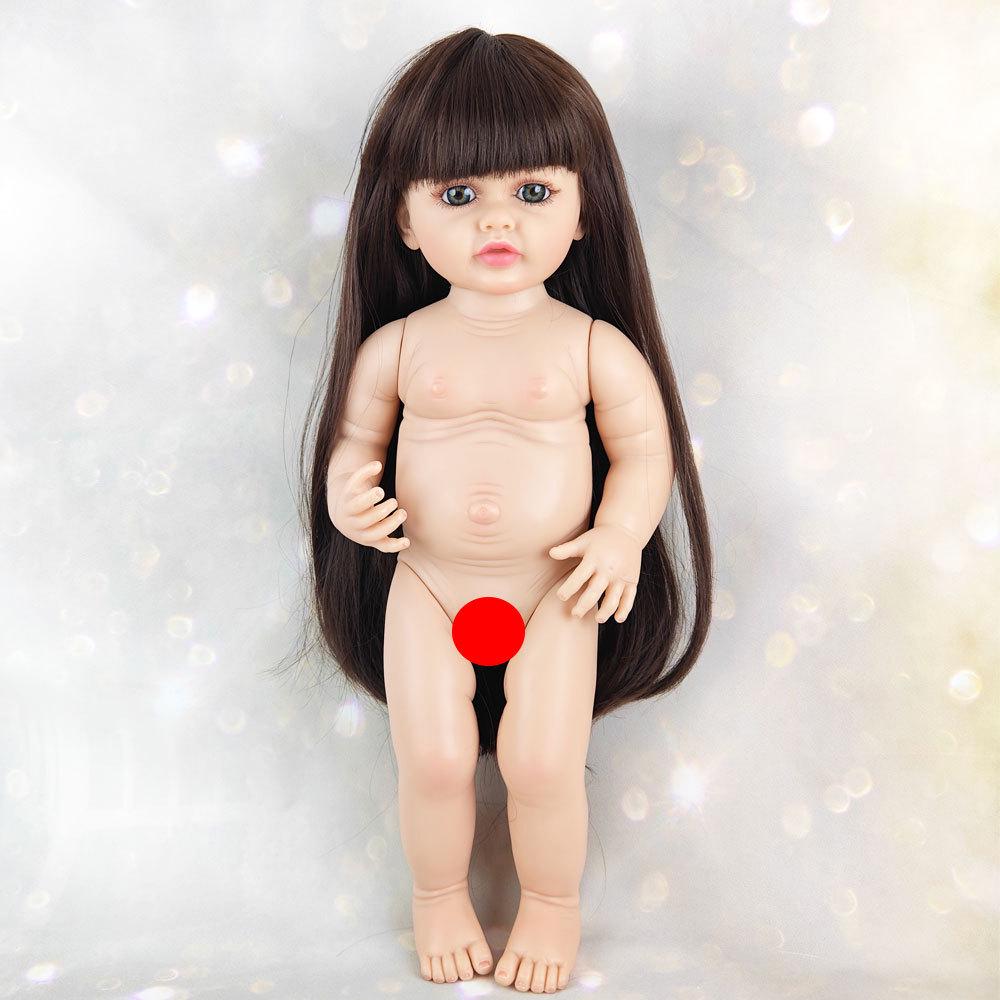 Cross-Border Soft Vinyl Reborn Baby Doll - Pinchable, Cute Companion Toy for Kids. Doll Only
Cross-Border Soft Vinyl Reborn Baby Doll - Pinchable, Cute Companion Toy for Kids. Doll Only