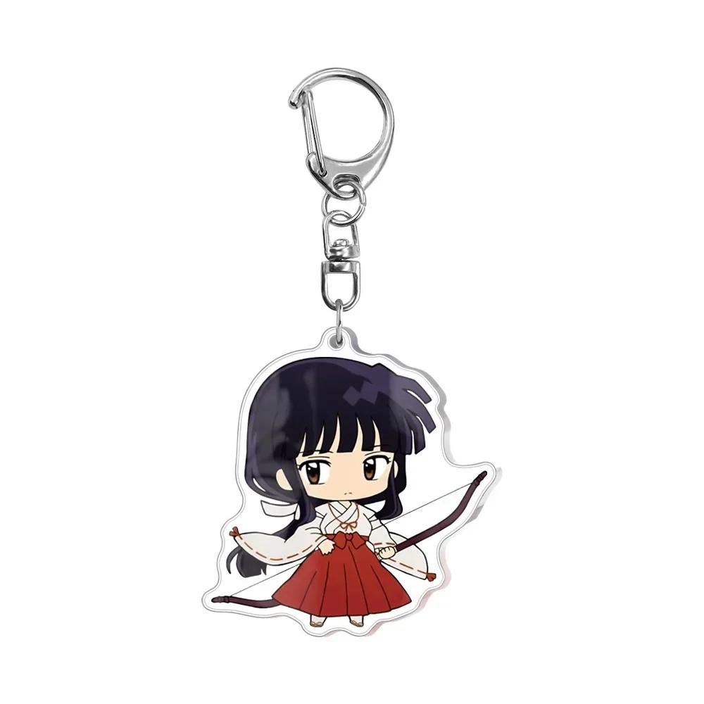 Anime Inuyasha Cartoon Keychain Higurashi Kagome Kikyou Sesshoumaru Keyrings Bag Tag Gift
Anime Inuyasha Cartoon Keychain Higurashi Kagome Kikyou Sesshoumaru Keyrings Bag Tag Gift