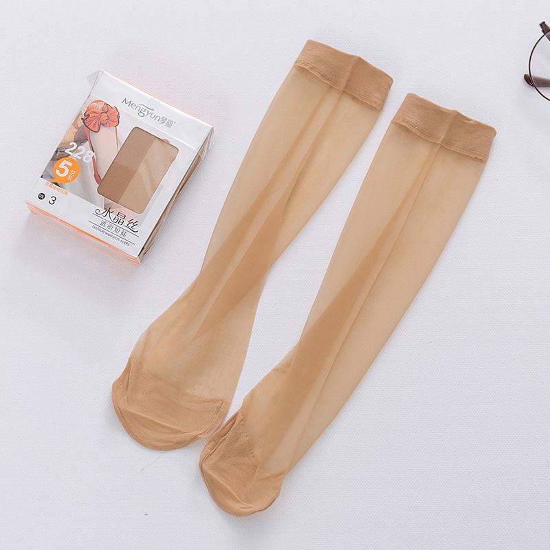 Mengyun 2023 Ультратонкие чулки до колена из нюдового бархата и кристаллического шелка - Защита от зацепок и прозрачные One Size (5 pairs)
Mengyun 2023 Ультратонкие чулки до колена из нюдового бархата и кристаллического шелка - Защита от зацепок и прозрачные One Size (5 pairs)