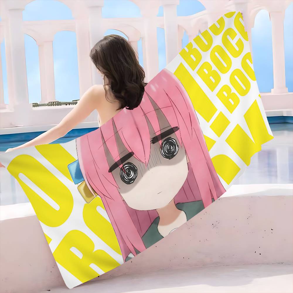 Anime BOCCHI THE ROCK Microfiber Beach Towel Absorbent Quick dry Soft Yoga Swimming Resort Mountain Climbing Towel W40*H60(CM)
Anime BOCCHI THE ROCK Microfiber Beach Towel Absorbent Quick dry Soft Yoga Swimming Resort Mountain Climbing Towel W40*H60(CM)