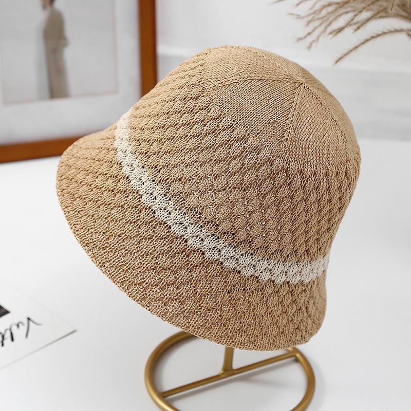 Summer Mesh Breathable Straw Hat Women Solid Color Hollow Knitted Fisherman Hat Outdoor Travel Girl Sun Protection Cap one size
Summer Mesh Breathable Straw Hat Women Solid Color Hollow Knitted Fisherman Hat Outdoor Travel Girl Sun Protection Cap one size