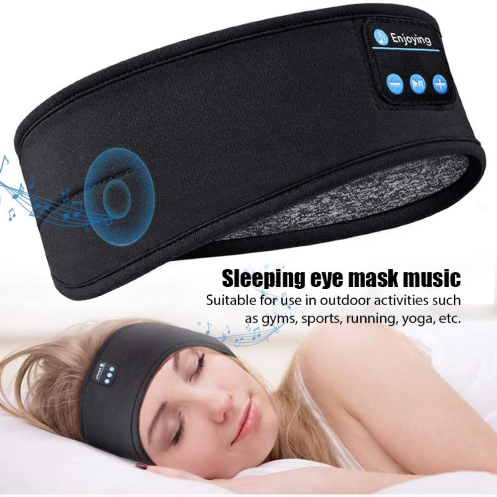 Music Eye Mask Bluetooth Earphone Sleeping Band Sports Headband Portable Listening Music
Music Eye Mask Bluetooth Earphone Sleeping Band Sports Headband Portable Listening Music