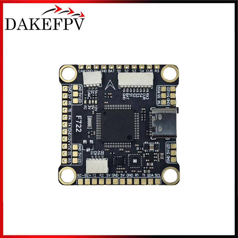 FPV Польотний стек DAKEFPV F722
FPV Польотний стек DAKEFPV F722