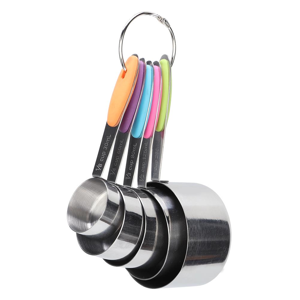 5pcs Stainless Steel Thermal Insulation Measuring Scale Cups Set Kitchen Cooking Baking Tool5pcs
5pcs Stainless Steel Thermal Insulation Measuring Scale Cups Set Kitchen Cooking Baking Tool5pcs