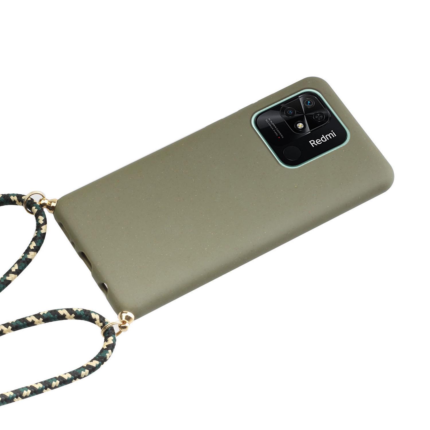 For Xiaomi Redmi 10C 4G TPU+Wheat Straw Biodegradable Case Heavy Duty Drop Protection Cover with Strap Army Green
For Xiaomi Redmi 10C 4G TPU+Wheat Straw Biodegradable Case Heavy Duty Drop Protection Cover with Strap Army Green