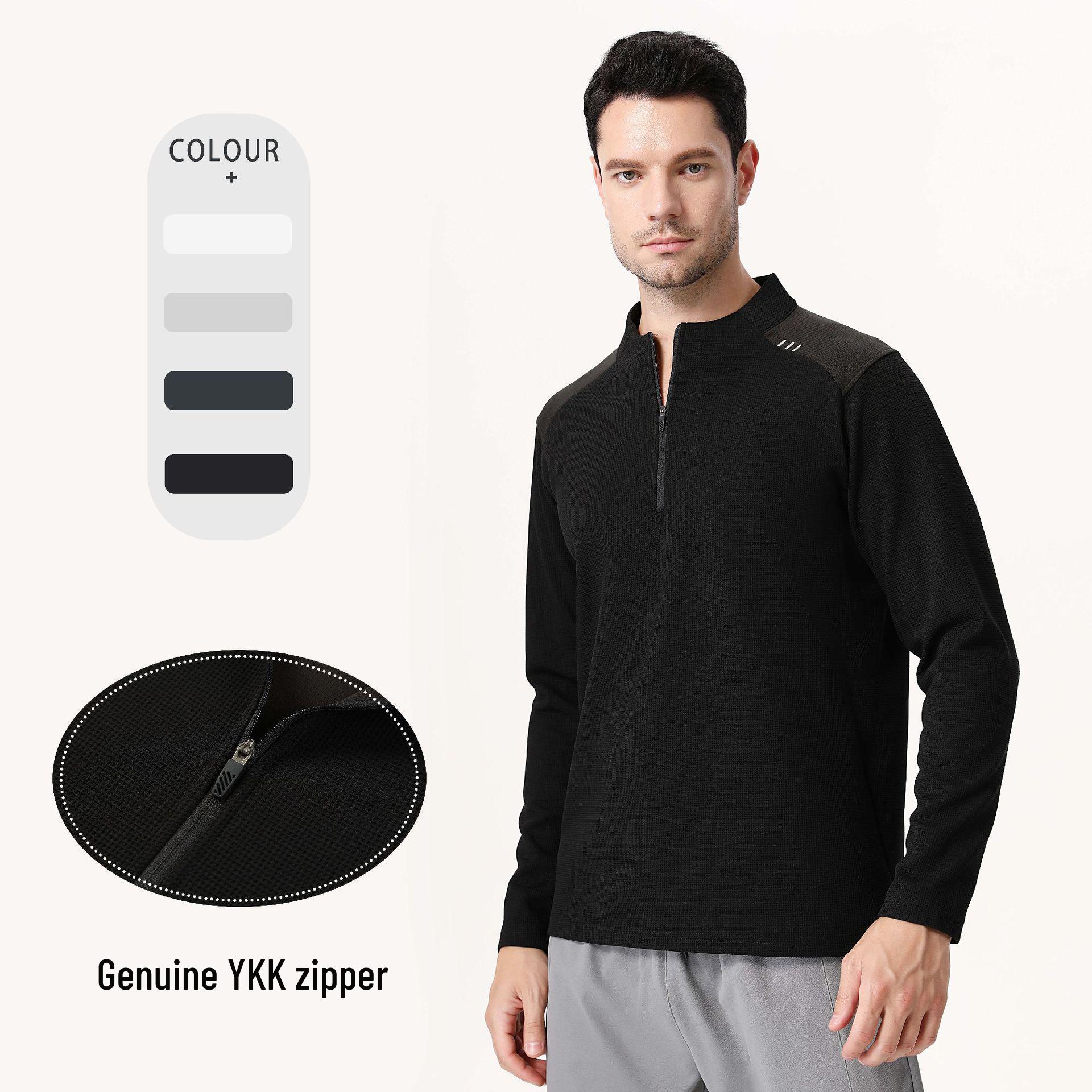 Lulu Style Men s Half-Zip Long Sleeve Quick-Dry Shirt: Breathable, Sweat-Wicking for Autumn & Winter Fitness, Cycling, Fishing, and Running. M
Lulu Style Men s Half-Zip Long Sleeve Quick-Dry Shirt: Breathable, Sweat-Wicking for Autumn & Winter Fitness, Cycling, Fishing, and Running. M