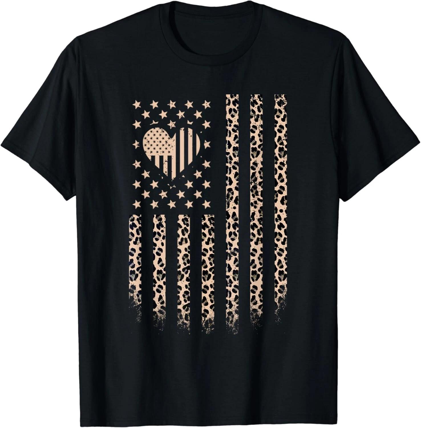 Leopard American Flag Heart 4th Of July USA Leopard Print Gift Unisex T-Shirt 2XL
Leopard American Flag Heart 4th Of July USA Leopard Print Gift Unisex T-Shirt 2XL