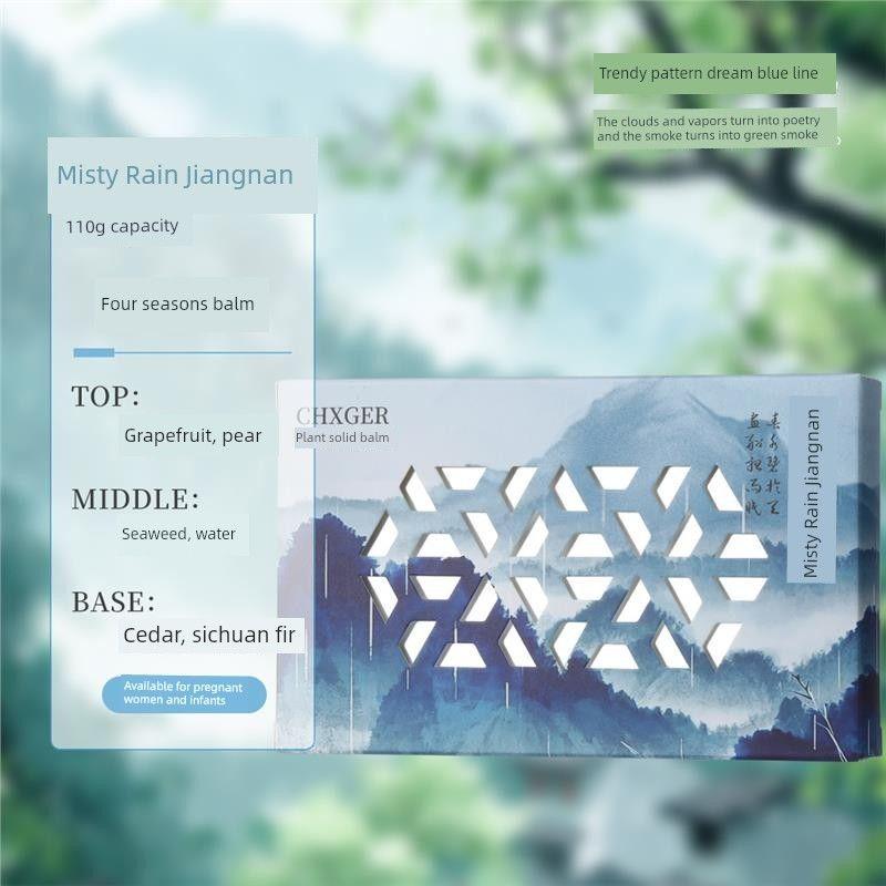 Car Aromatherapy Air Purifier Car Supplies Solid Fragrance Balm Fragrance Rose Cedar Ocean Gardenia Misty Rain Jiangnan-Ocean 110g
Car Aromatherapy Air Purifier Car Supplies Solid Fragrance Balm Fragrance Rose Cedar Ocean Gardenia Misty Rain Jiangnan-Ocean 110g