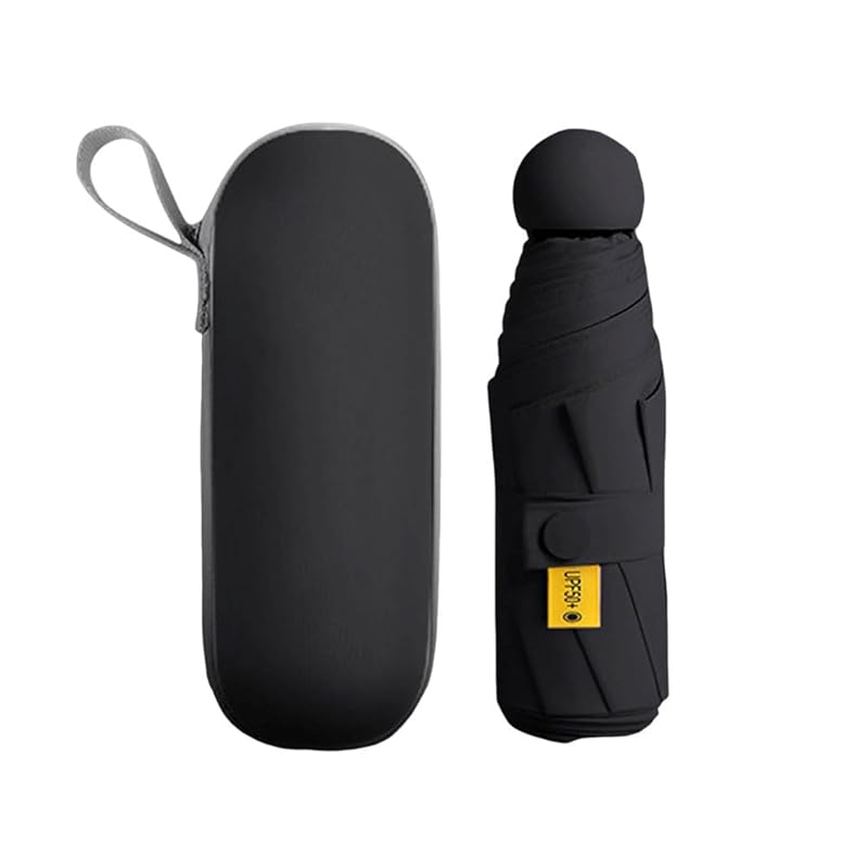 Bombinate parasol folding umbrella 6 bones UV cut Comes with storage pouch compact lightweight (black)
Bombinate parasol folding umbrella 6 bones UV cut Comes with storage pouch compact lightweight (black)