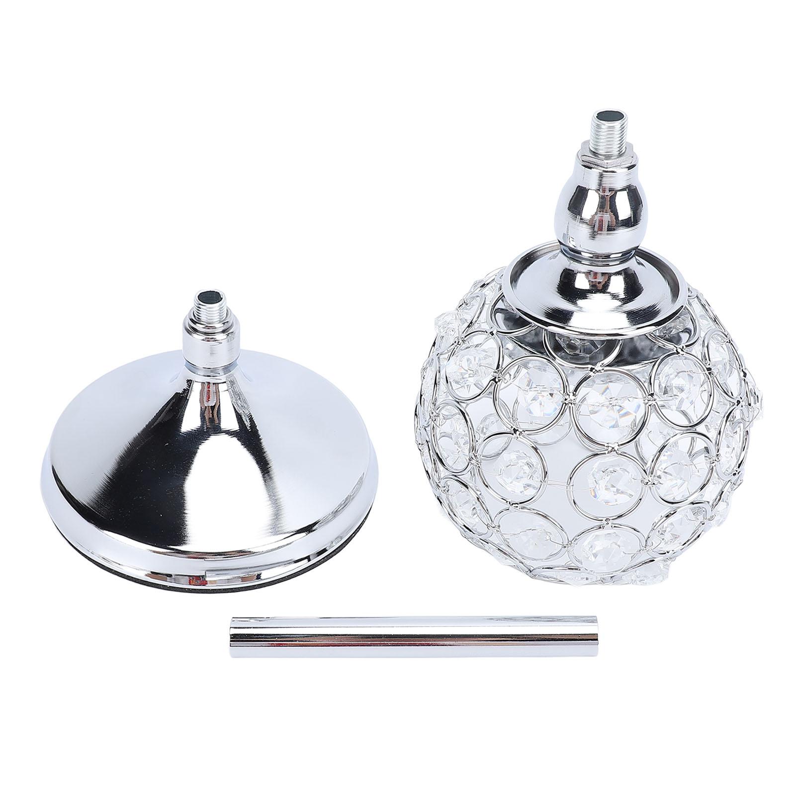 Crystal Candle Holder Ornament Tall Elegant Crystal Silver Candlestick for Beauty Salon Home Coffee S
Crystal Candle Holder Ornament Tall Elegant Crystal Silver Candlestick for Beauty Salon Home Coffee S