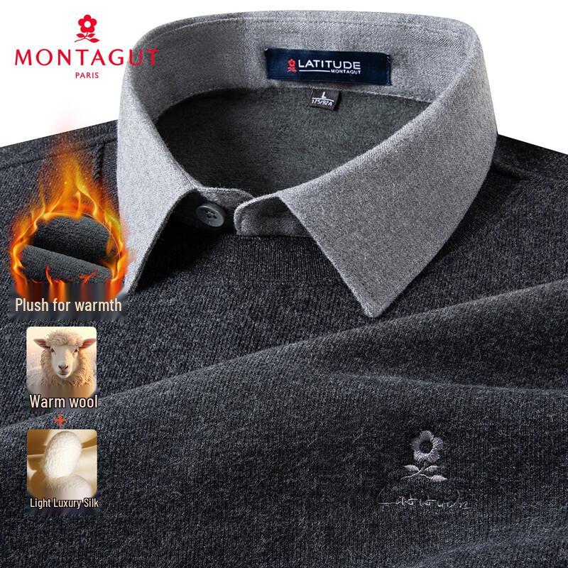 Мужская вязаная рубашка MONTAGUT с флисовой подкладкой, имитирующая двойку 3XL
Мужская вязаная рубашка MONTAGUT с флисовой подкладкой, имитирующая двойку 3XL
