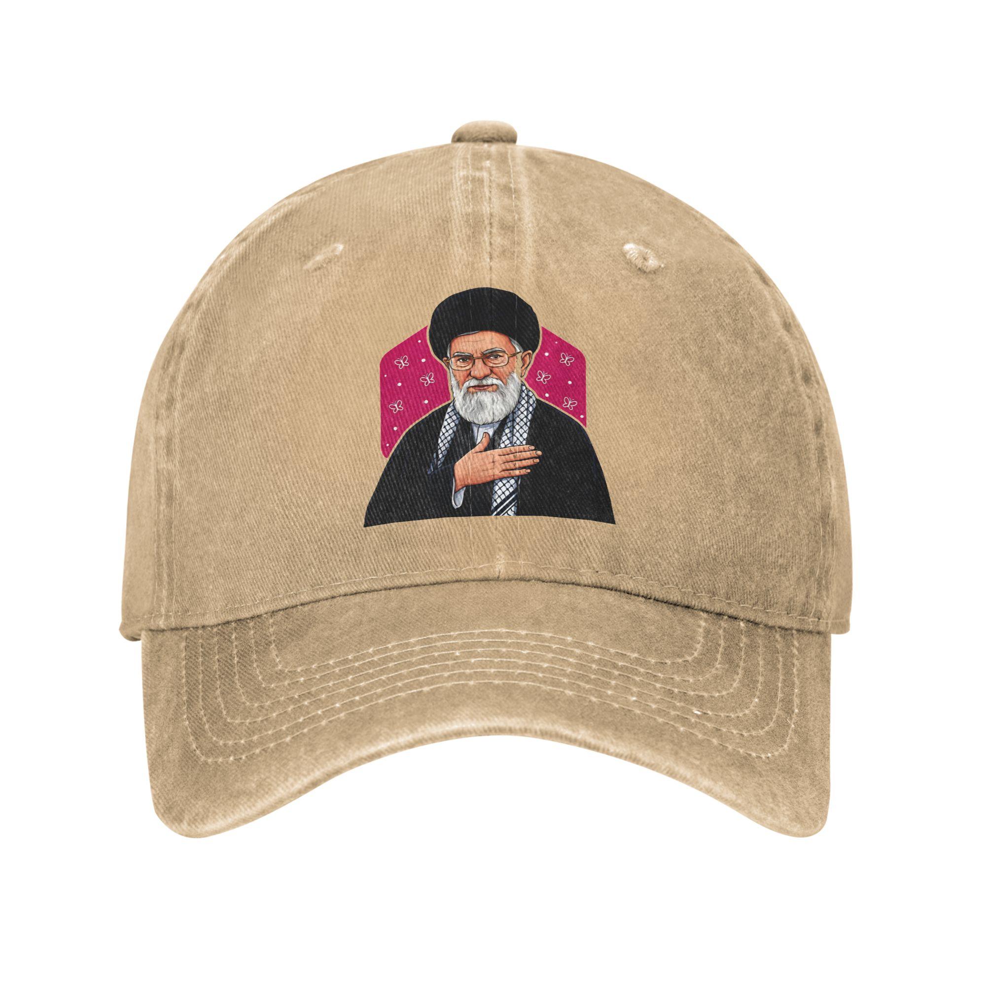 Washed Baseball Cap Ali Khamenei Summer Hip Hop Hats For Unisex Men y2k Cool Tennis Skate Sun Baseball Caps One Size хакі
Washed Baseball Cap Ali Khamenei Summer Hip Hop Hats For Unisex Men y2k Cool Tennis Skate Sun Baseball Caps One Size хакі