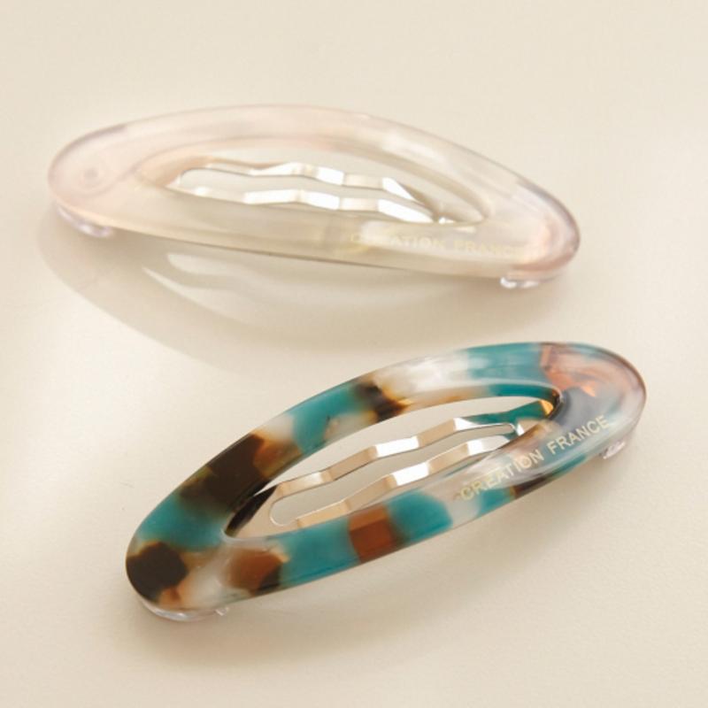 J.Lauren France Oval Line Mini Point Hair Clip H0893 Marble Green
J.Lauren France Oval Line Mini Point Hair Clip H0893 Marble Green