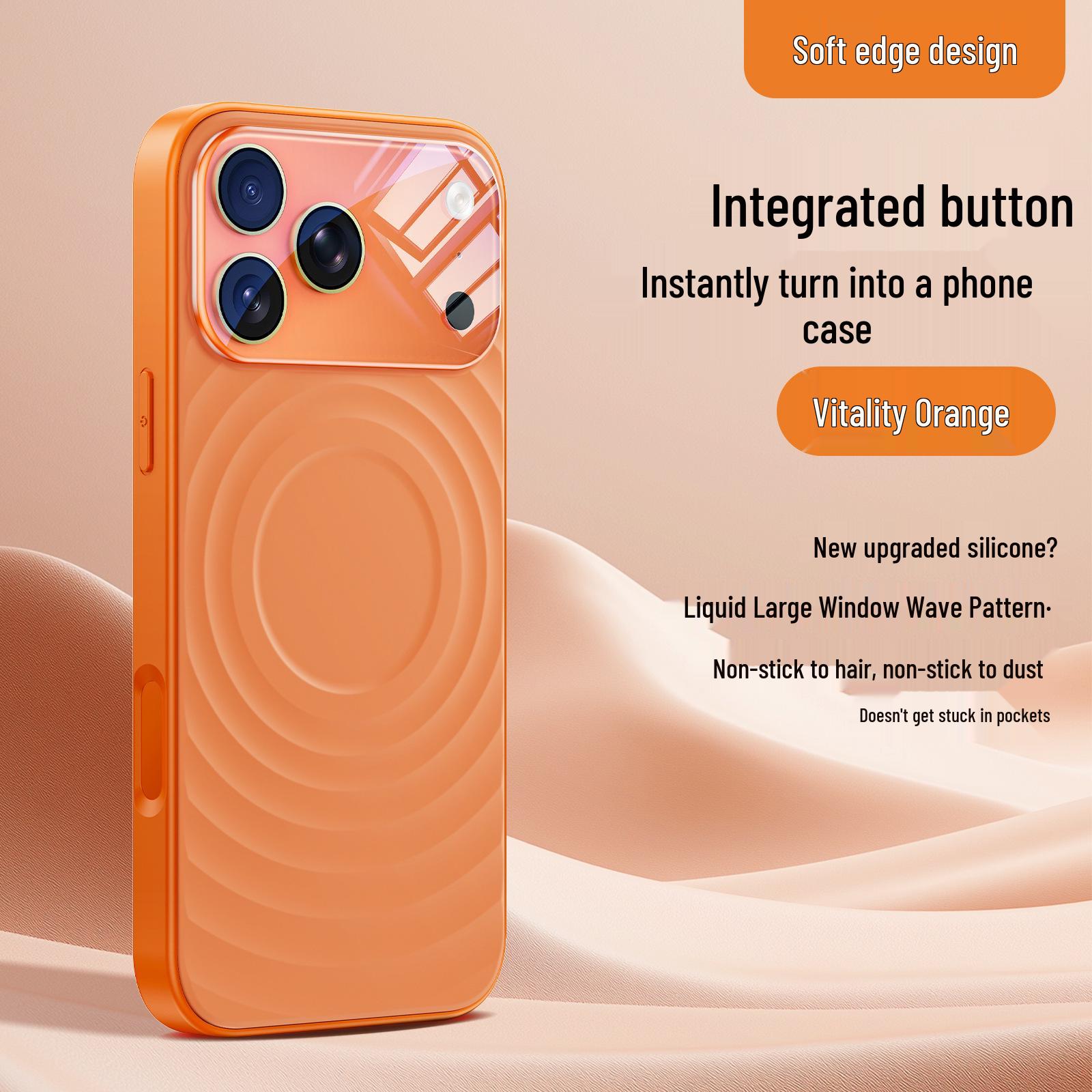 iPhone 17 Pro Max Case: Wave Pattern Magnetic Liquid Silicone, Full Coverage, Anti-Drop by Apple 16Pro Max
iPhone 17 Pro Max Case: Wave Pattern Magnetic Liquid Silicone, Full Coverage, Anti-Drop by Apple 16Pro Max