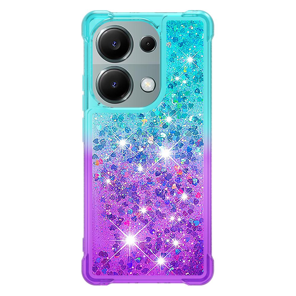 For Xiaomi Redmi Note 13 Pro 4G/Poco M6 Pro 4G TPU Case Gradient Quicksand Phone Back Cover Sky Blue+Purple
For Xiaomi Redmi Note 13 Pro 4G/Poco M6 Pro 4G TPU Case Gradient Quicksand Phone Back Cover Sky Blue+Purple