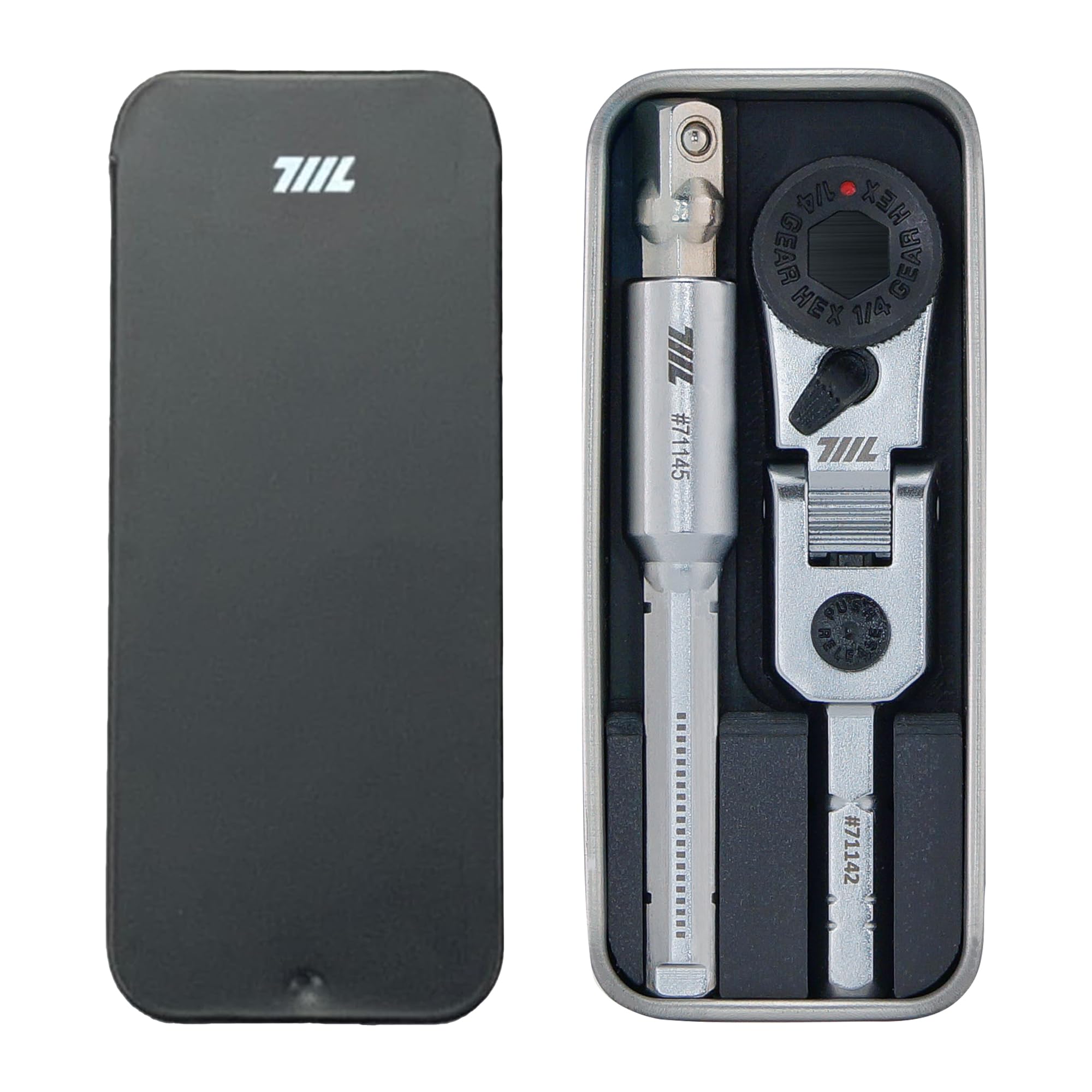711L Hex End Flex Head Inch EDC Ratchet Wrench with Portable Mini Ratchet Tool with Socket Extension Function for Everyday Use Adapter 1/4 T-Handle -
711L Hex End Flex Head Inch EDC Ratchet Wrench with Portable Mini Ratchet Tool with Socket Extension Function for Everyday Use Adapter 1/4 T-Handle -