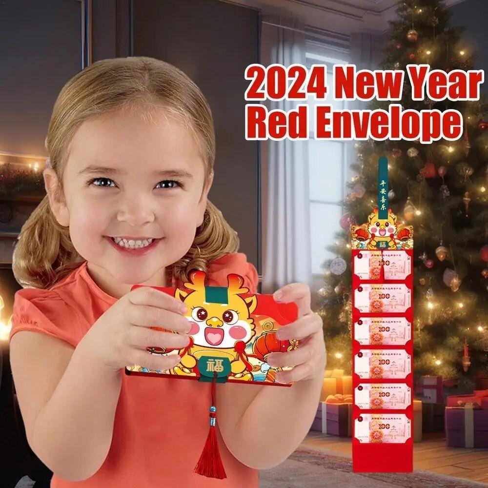 Fodable Red Pocket Dragon Pattern Lucky Festival Bag 2024 Красный конверт Подарки на Новый год
Fodable Red Pocket Dragon Pattern Lucky Festival Bag 2024 Красный конверт Подарки на Новый год