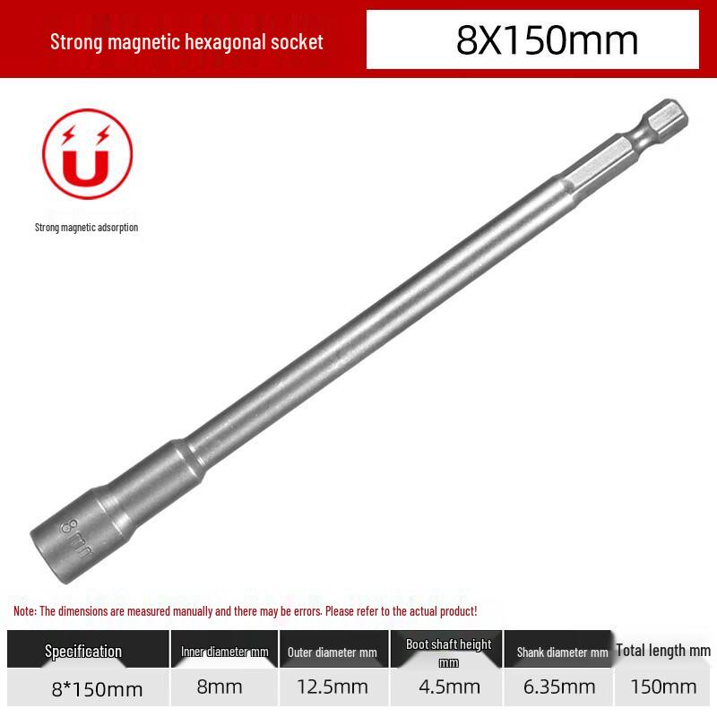 Brangdy Magnetic Hex Socket Driver Bit
Brangdy Magnetic Hex Socket Driver Bit
