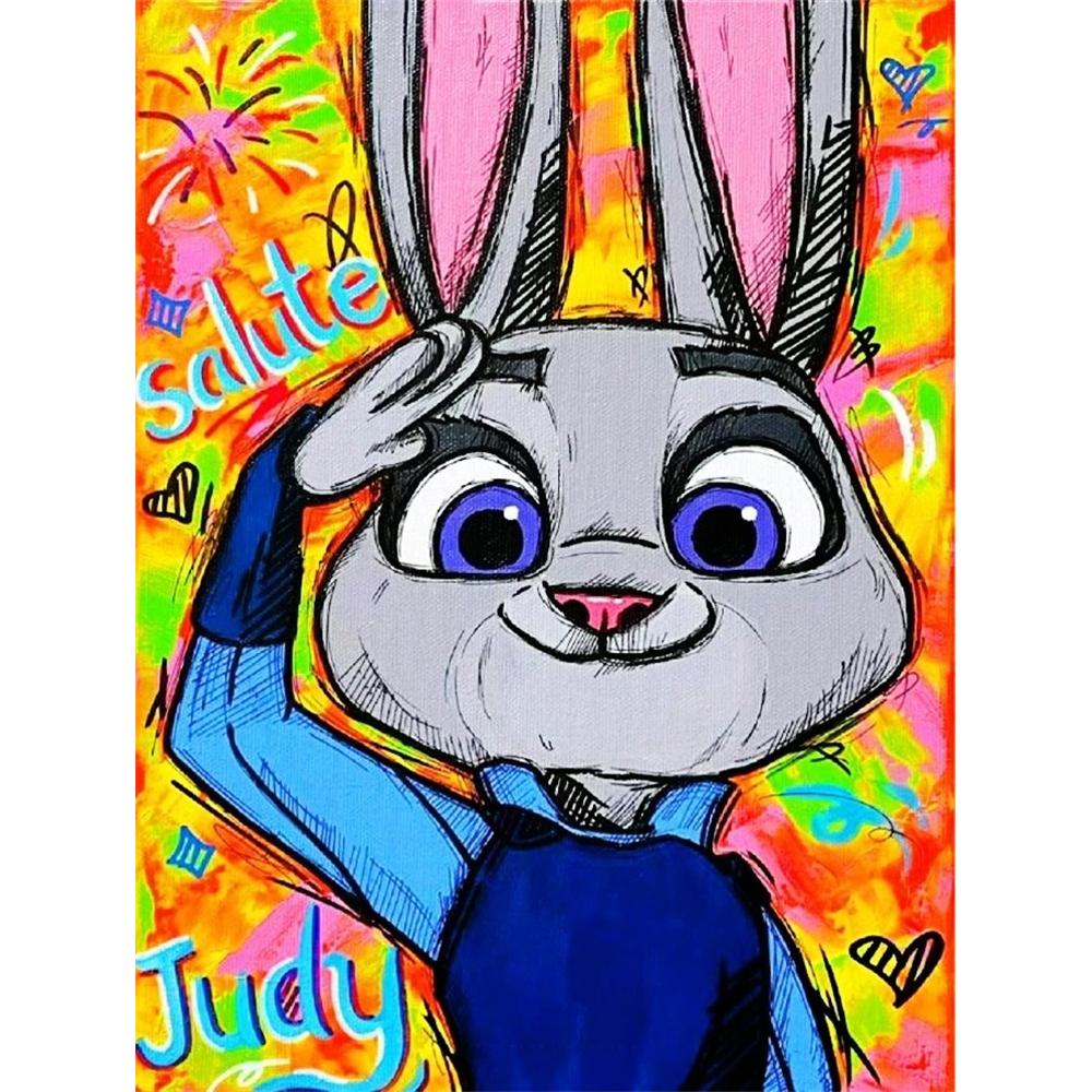Disney Diamond Painting 5D Zootopia Judy Hopps Graffiti Style Illustration Cartoon Movie Cross Stitch Embroidery Handmade Gift Home Decoration Round 20x30cm
Disney Diamond Painting 5D Zootopia Judy Hopps Graffiti Style Illustration Cartoon Movie Cross Stitch Embroidery Handmade Gift Home Decoration Round 20x30cm