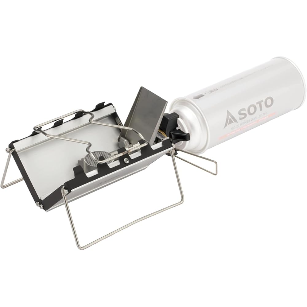 SOTO G-Stove ST-320, a Japanese-made single-burner stove with an ultra-thin (2.5cm) thickness and storage case, perfect for solo camping and touring.
SOTO G-Stove ST-320, a Japanese-made single-burner stove with an ultra-thin (2.5cm) thickness and storage case, perfect for solo camping and touring.
