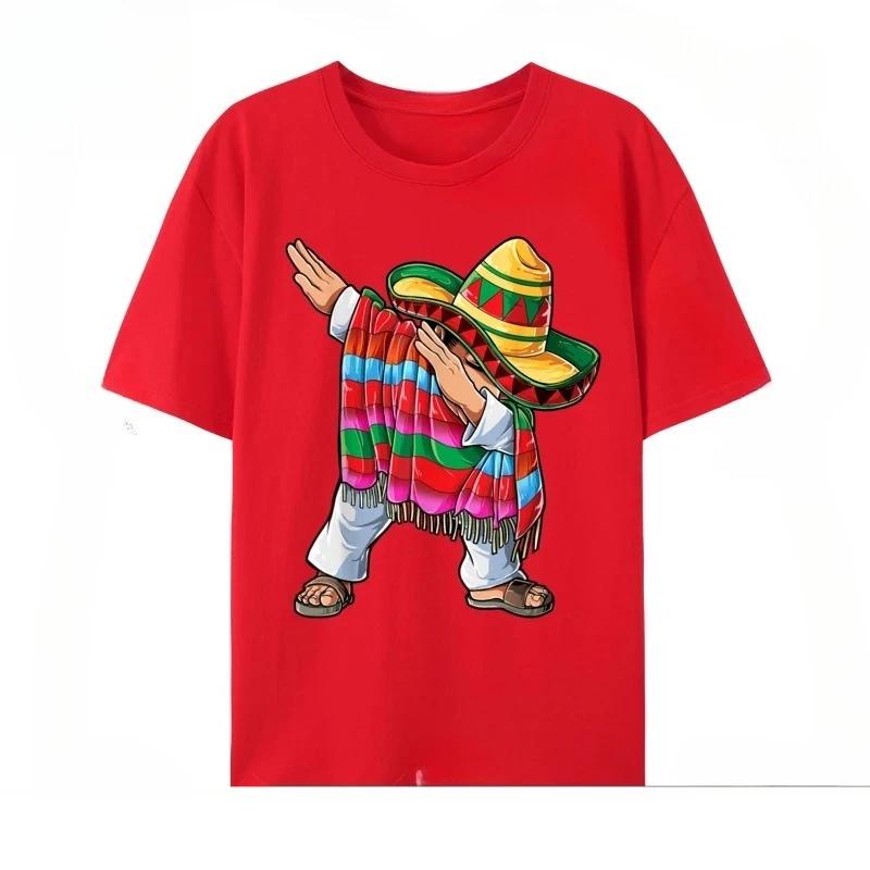 Dabbing Mexican Poncho Cinco De Mayo Women Sombrero Dab Hot Sale Summer T Shirt Premium Fashion Family Tee Tops Funny Clothes 4XL
Dabbing Mexican Poncho Cinco De Mayo Women Sombrero Dab Hot Sale Summer T Shirt Premium Fashion Family Tee Tops Funny Clothes 4XL