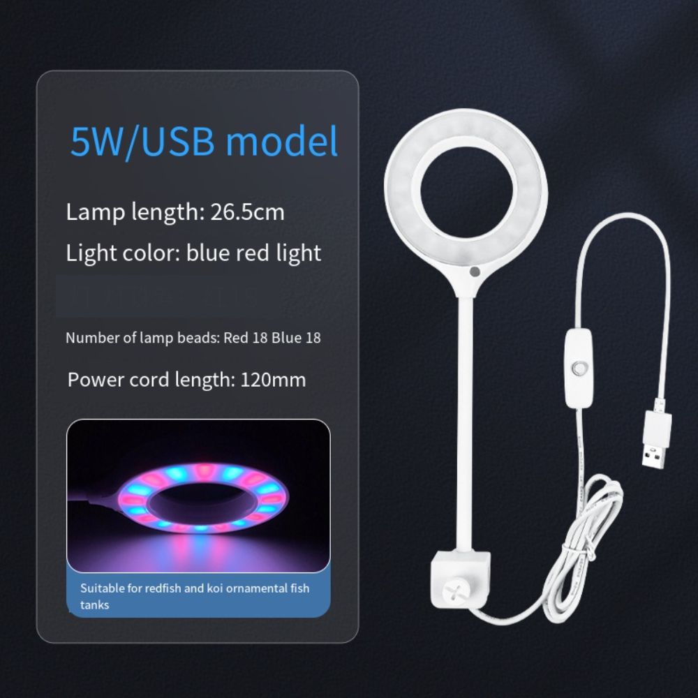 3/4W Fish Tank Clip Lamp Energy Saving Aquarium Plant Light LED Aquarium Light Living Room
3/4W Fish Tank Clip Lamp Energy Saving Aquarium Plant Light LED Aquarium Light Living Room