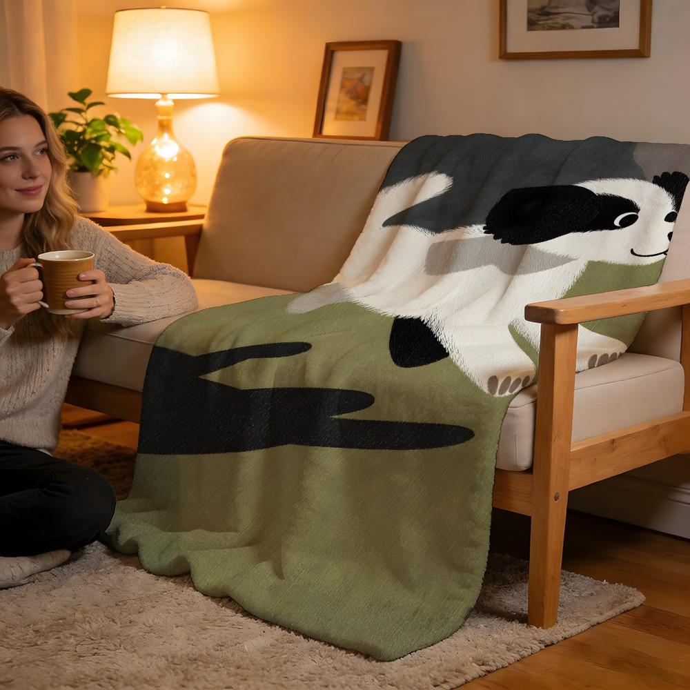 Throw High-Density Short Plush Blanket For Sofa Nap Air-Conditioned Room Soft Skin-Friendly Retro Animal Characters 130x150cm
Throw High-Density Short Plush Blanket For Sofa Nap Air-Conditioned Room Soft Skin-Friendly Retro Animal Characters 130x150cm