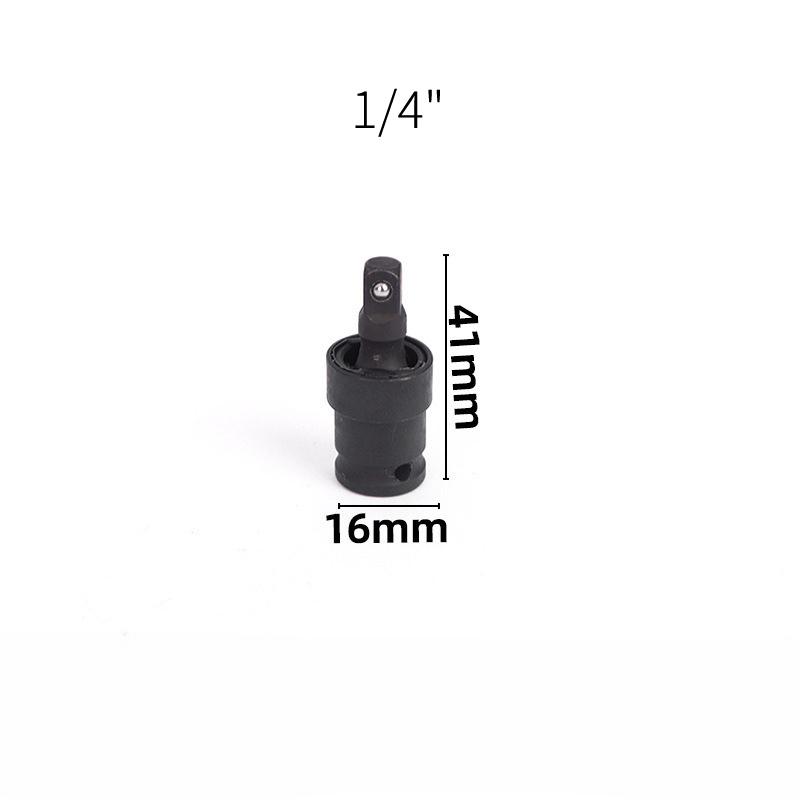 360° Swivel Knuckle Joint Air Impact Socket Adapter 1/2 3/8 1/4 Wobble Retractable for Pneumatic Wrench
360° Swivel Knuckle Joint Air Impact Socket Adapter 1/2 3/8 1/4 Wobble Retractable for Pneumatic Wrench