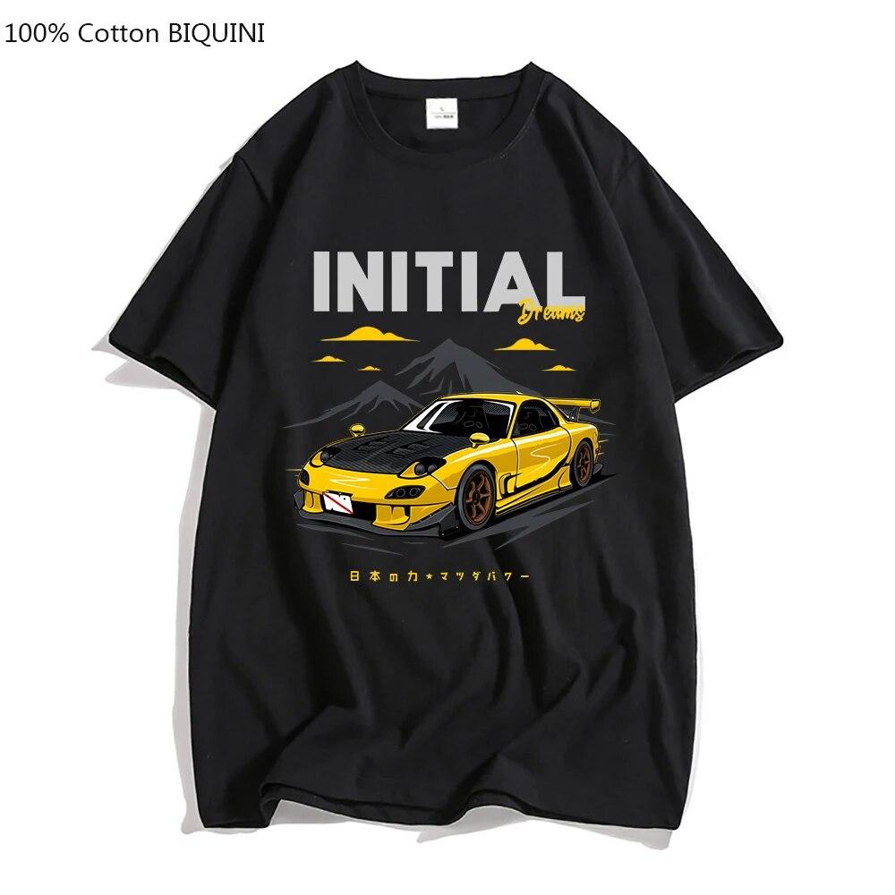 Футболка Initial D Harajuku, футболка с японским аниме Ullzang, забавная футболка 90-х годов, футболки для мужчин и женщин, модные футболки с графикой
Футболка Initial D Harajuku, футболка с японским аниме Ullzang, забавная футболка 90-х годов, футболки для мужчин и женщин, модные футболки с графикой