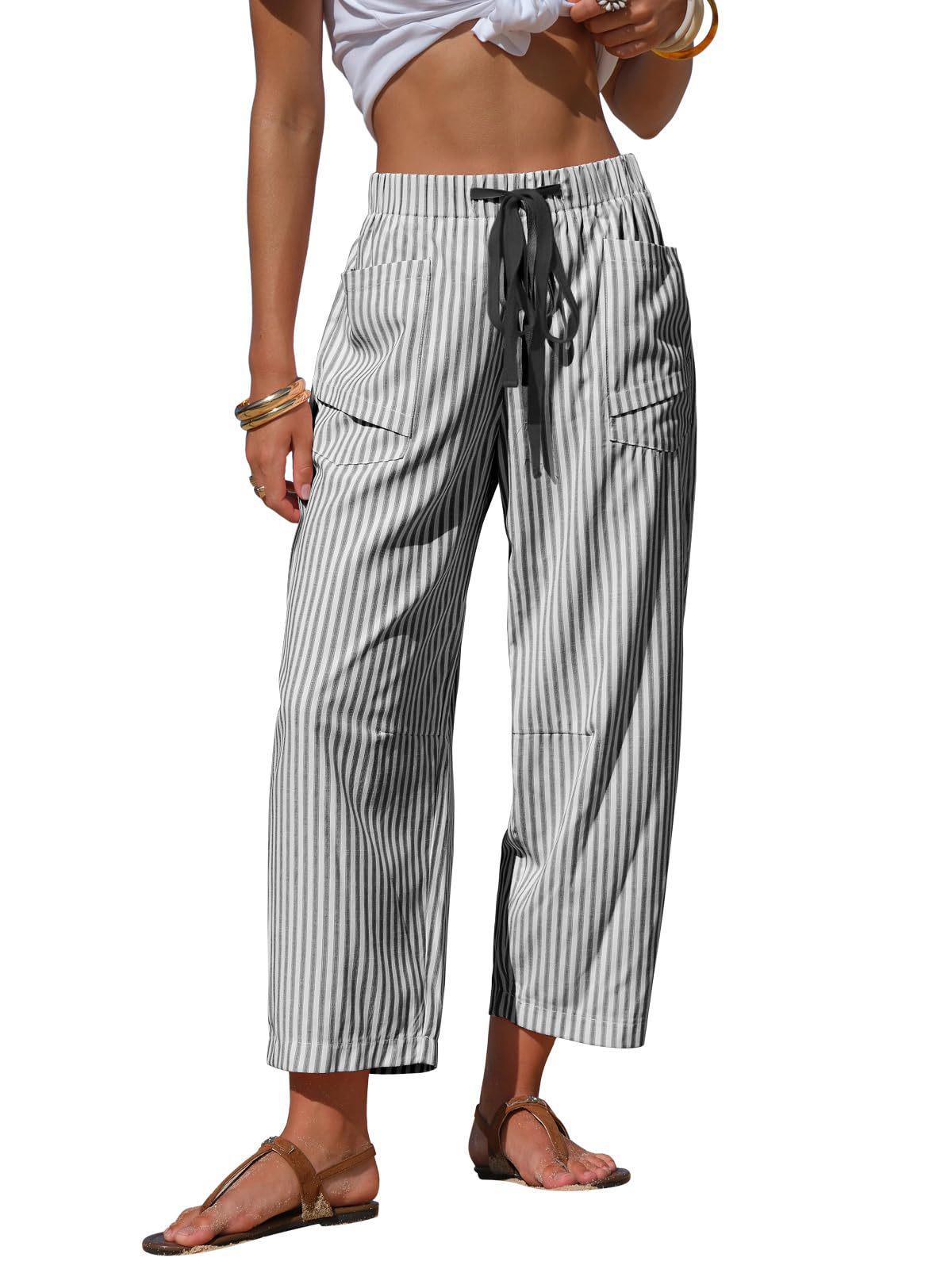 2026 European Spring/Summer Striped Drawstring Casual Pants - Unisex Loose Fit Medium чорний
2026 European Spring/Summer Striped Drawstring Casual Pants - Unisex Loose Fit Medium чорний