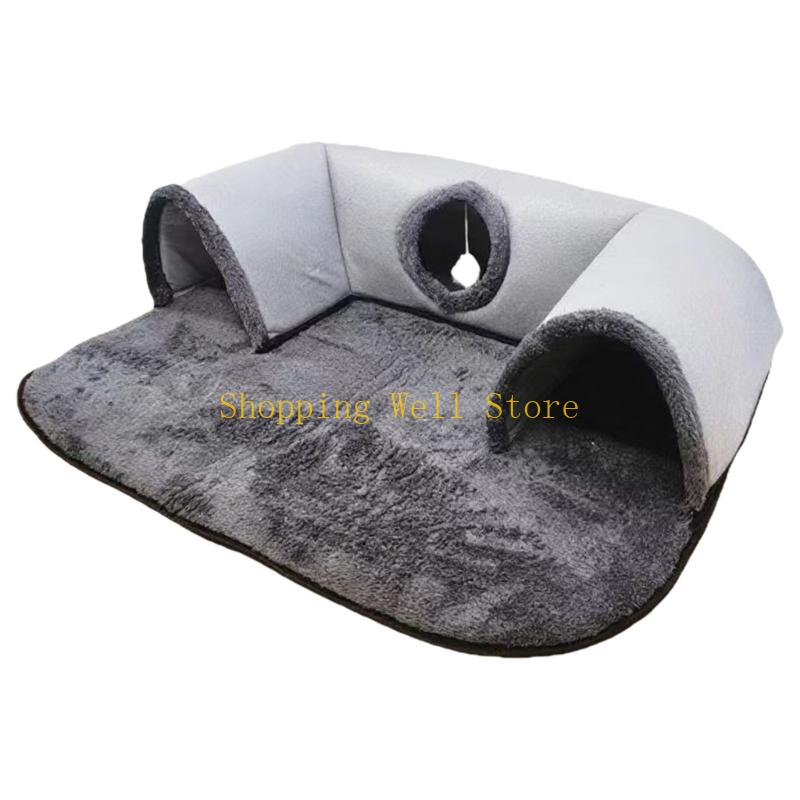 KX4B Collapsing U Tunnel Cats Playhouse Polyester Noise Reduce Design Shelter House For Small Living Area Pet Supply
KX4B Collapsing U Tunnel Cats Playhouse Polyester Noise Reduce Design Shelter House For Small Living Area Pet Supply