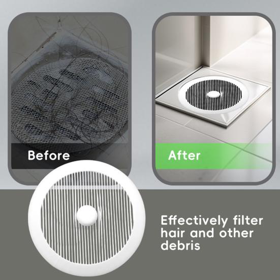 Yousheng 2Pcs Floor Drain Hair Capture Prevent Blockage Shower Bathtub Sink Compact Design Sink Strainer Fine Mesh Drain Protector белый
Yousheng 2Pcs Floor Drain Hair Capture Prevent Blockage Shower Bathtub Sink Compact Design Sink Strainer Fine Mesh Drain Protector белый
