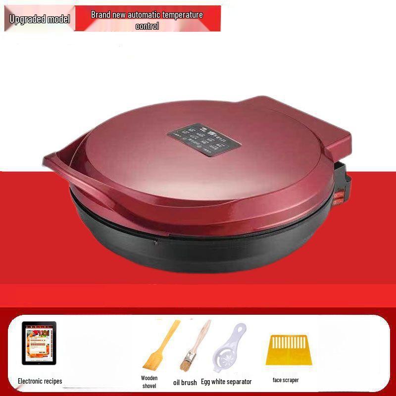 Dual-Sided Electric Griddle for Pancakes, Crepes, and Flatbreads - Ideal for Home Use with Suspended Heating Plates. Luxury Package
Dual-Sided Electric Griddle for Pancakes, Crepes, and Flatbreads - Ideal for Home Use with Suspended Heating Plates. Luxury Package