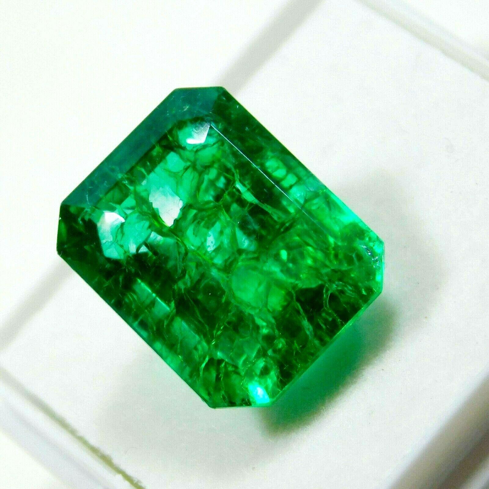 CERTIFIED Natural Green Emerald 8.63 Ct Emerald Cut Colombian Loose Gemstone Emerald -123 003 13.9 mm approx зелений
CERTIFIED Natural Green Emerald 8.63 Ct Emerald Cut Colombian Loose Gemstone Emerald -123 003 13.9 mm approx зелений