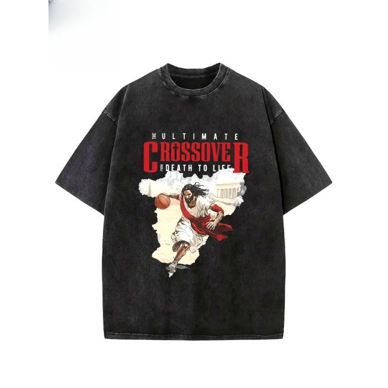 European Size Retro Creative Graphic Washed T-Shirt The Ultimate Crossover from Death to Life Pure Drop Shoulder Loose Hip-Hop Top Vintage T-Shirt S чёрный
European Size Retro Creative Graphic Washed T-Shirt The Ultimate Crossover from Death to Life Pure Drop Shoulder Loose Hip-Hop Top Vintage T-Shirt S чёрный