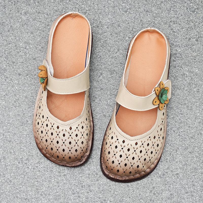 Тапочки летние новые женские туфли ретро коровья кожа полые дышащие на плоской подошве сандалии для среднего и пожилого возраста мягкая подошва тапочки женские 35 слоновая кость
Тапочки летние новые женские туфли ретро коровья кожа полые дышащие на плоской подошве сандалии для среднего и пожилого возраста мягкая подошва тапочки женские 35 слоновая кость