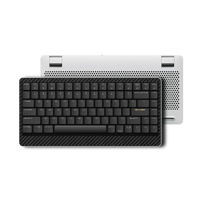 LOFREE Edge low profile Mechanical keyboard, 75% rechargeable Bluetooth and wired connection (Windows, Mac OS/POM switch 2.0 compatible), carbon fiber
LOFREE Edge low profile Mechanical keyboard, 75% rechargeable Bluetooth and wired connection (Windows, Mac OS/POM switch 2.0 compatible), carbon fiber