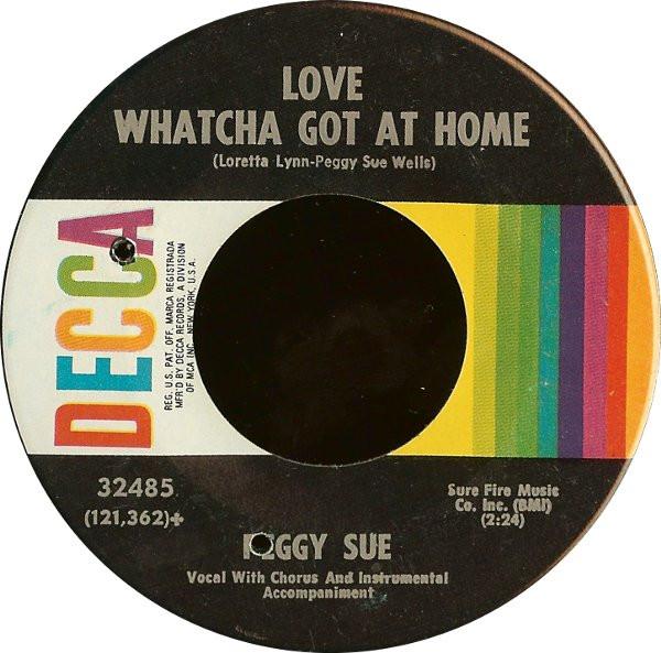 7inch Record PEGGY SUE - I m Dynamite / Love Whatcha Got At 32485 Decca 1969 US Folk Used
7inch Record PEGGY SUE - I m Dynamite / Love Whatcha Got At 32485 Decca 1969 US Folk Used