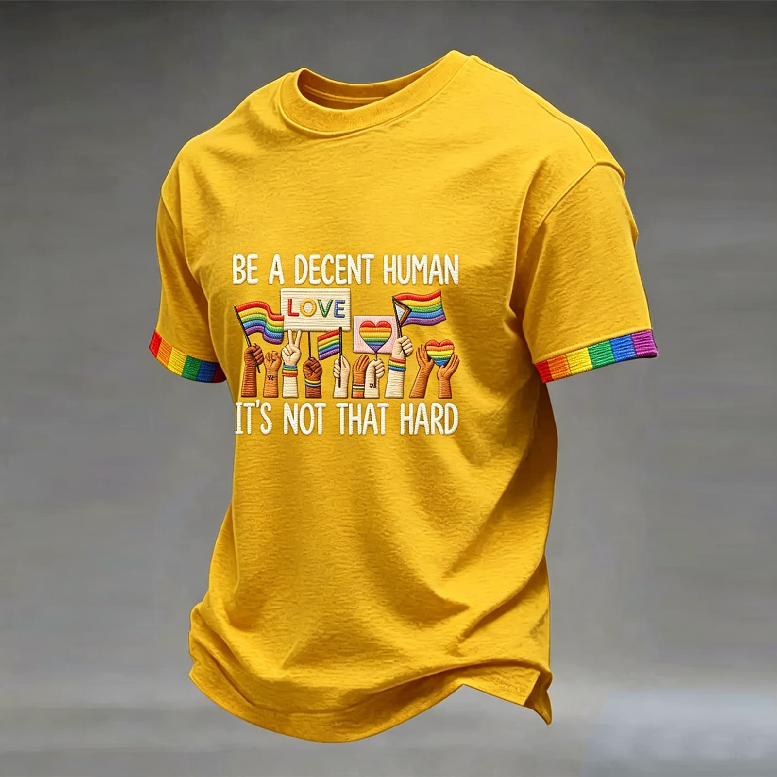 Men s Casual Round Neck Short Sleeve T-Shirt XL жовтий
Men s Casual Round Neck Short Sleeve T-Shirt XL жовтий