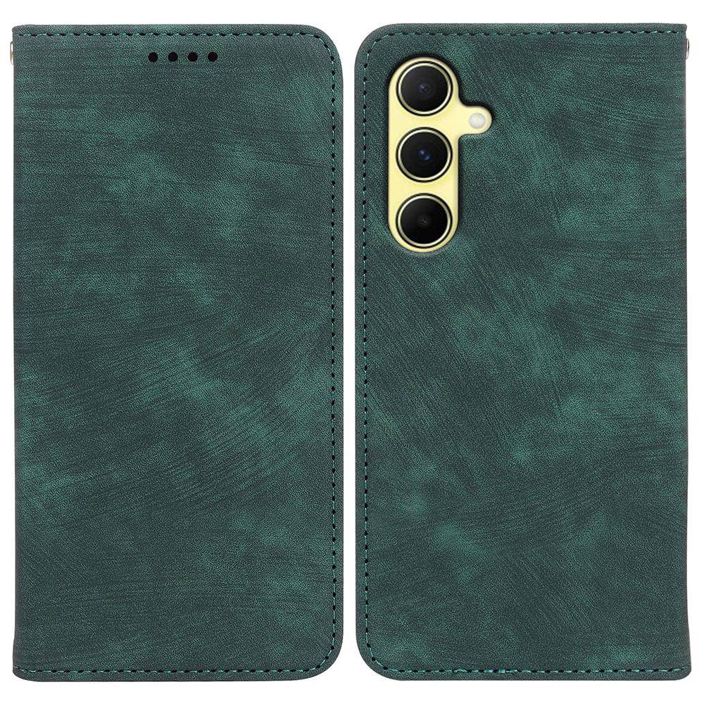 For Samsung Galaxy A17 Case Strong Magnetic Leather Wallet Phone Cover with Striped Texture Green
For Samsung Galaxy A17 Case Strong Magnetic Leather Wallet Phone Cover with Striped Texture Green