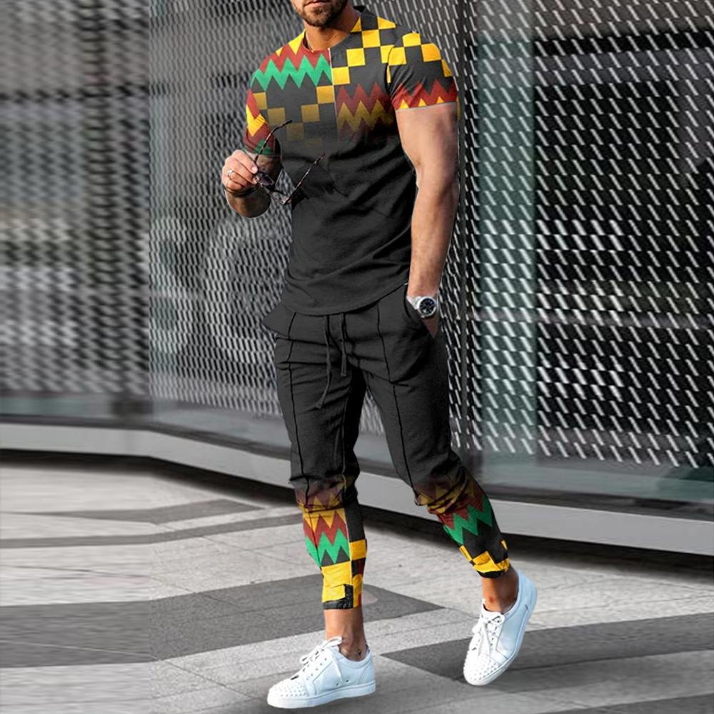Men T Shirt Pants Sets Summer Short Sleeve Oversized T-shirts Sweatpants Suits Print Tops Trousers Tracksuits Men s Clothing 2XL
Men T Shirt Pants Sets Summer Short Sleeve Oversized T-shirts Sweatpants Suits Print Tops Trousers Tracksuits Men s Clothing 2XL