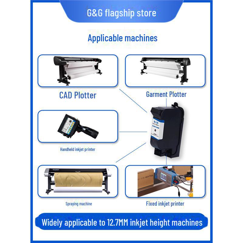 Gezhige Handheld Inkjet Printer Marker for HP 45 Ink Cartridge and CAD 51645A Large Capacity - Non-Refillable
Gezhige Handheld Inkjet Printer Marker for HP 45 Ink Cartridge and CAD 51645A Large Capacity - Non-Refillable