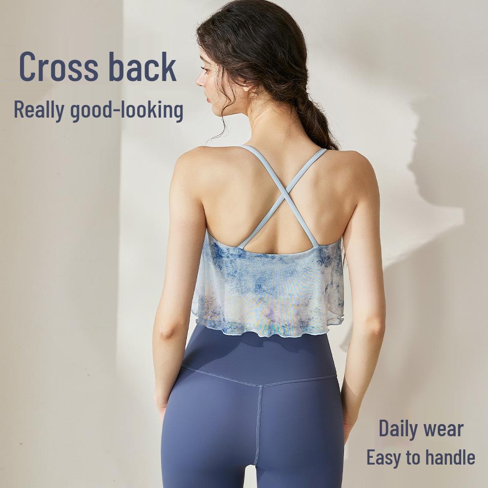 Women s Summer Mesh Yoga Tank Top - Shockproof & Stylish Activewear for Pilates and Fitness Small
Women s Summer Mesh Yoga Tank Top - Shockproof & Stylish Activewear for Pilates and Fitness Small