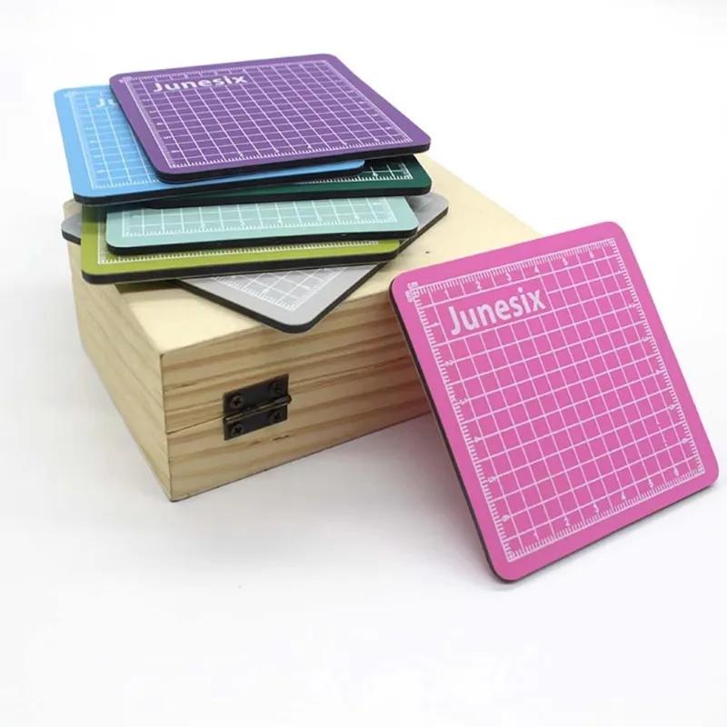 1PC 8cm mini cutting mat handmade art carving mat handbook paper cutting mat board DIY desktop protection board синий
1PC 8cm mini cutting mat handmade art carving mat handbook paper cutting mat board DIY desktop protection board синий