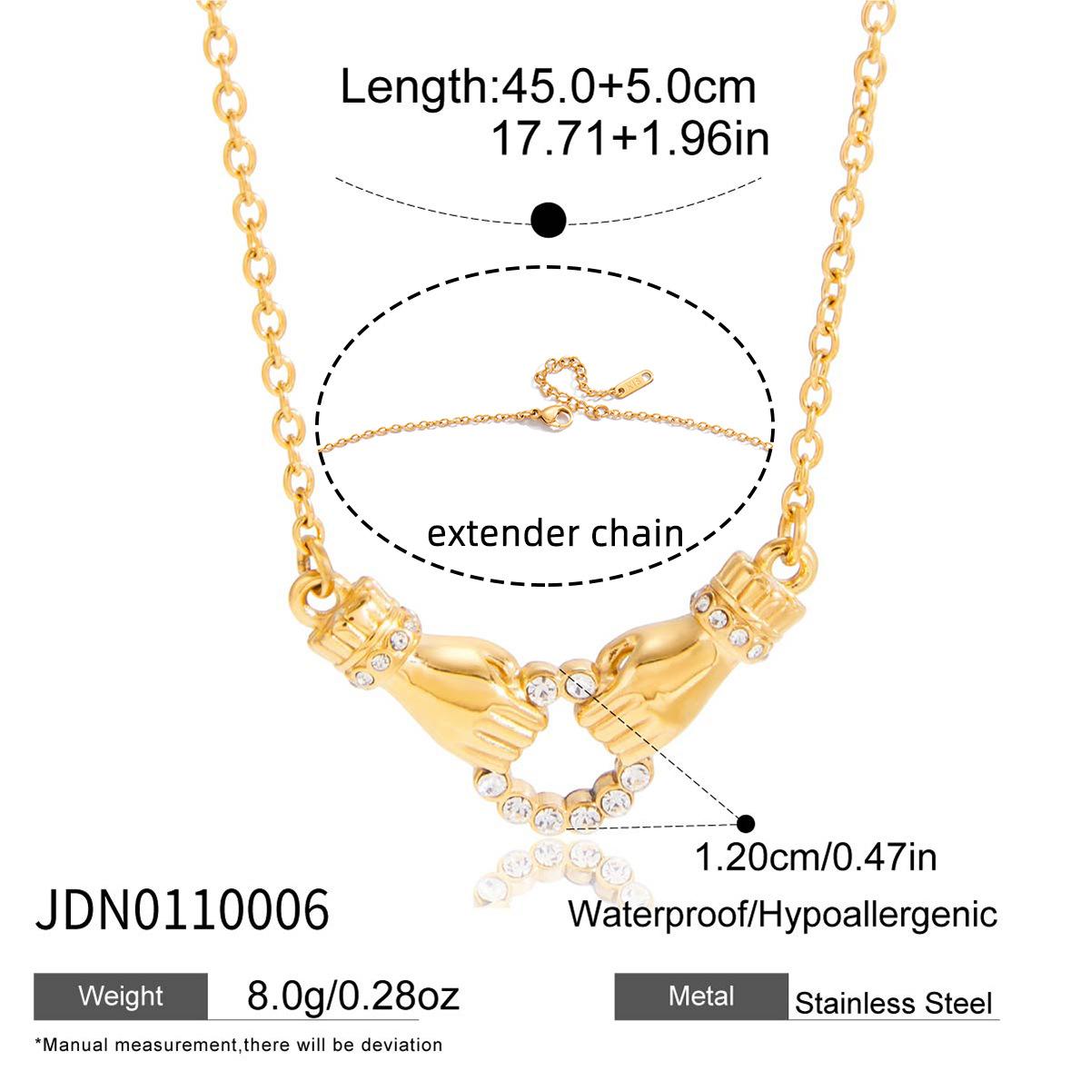 Classic Feng Shui Diamond Friendship Hand Niche Jewelry
Classic Feng Shui Diamond Friendship Hand Niche Jewelry