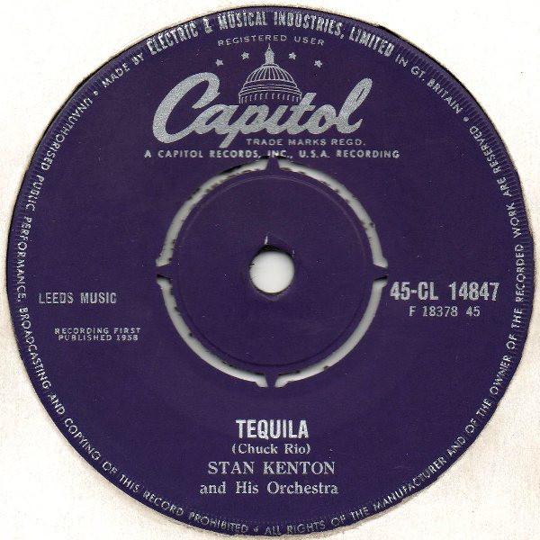 7inch Record STAN KENTON HIS ORCHESTRA Tequila 45CL14847 Capitol Records 1958 UK Jazz Used
7inch Record STAN KENTON HIS ORCHESTRA Tequila 45CL14847 Capitol Records 1958 UK Jazz Used