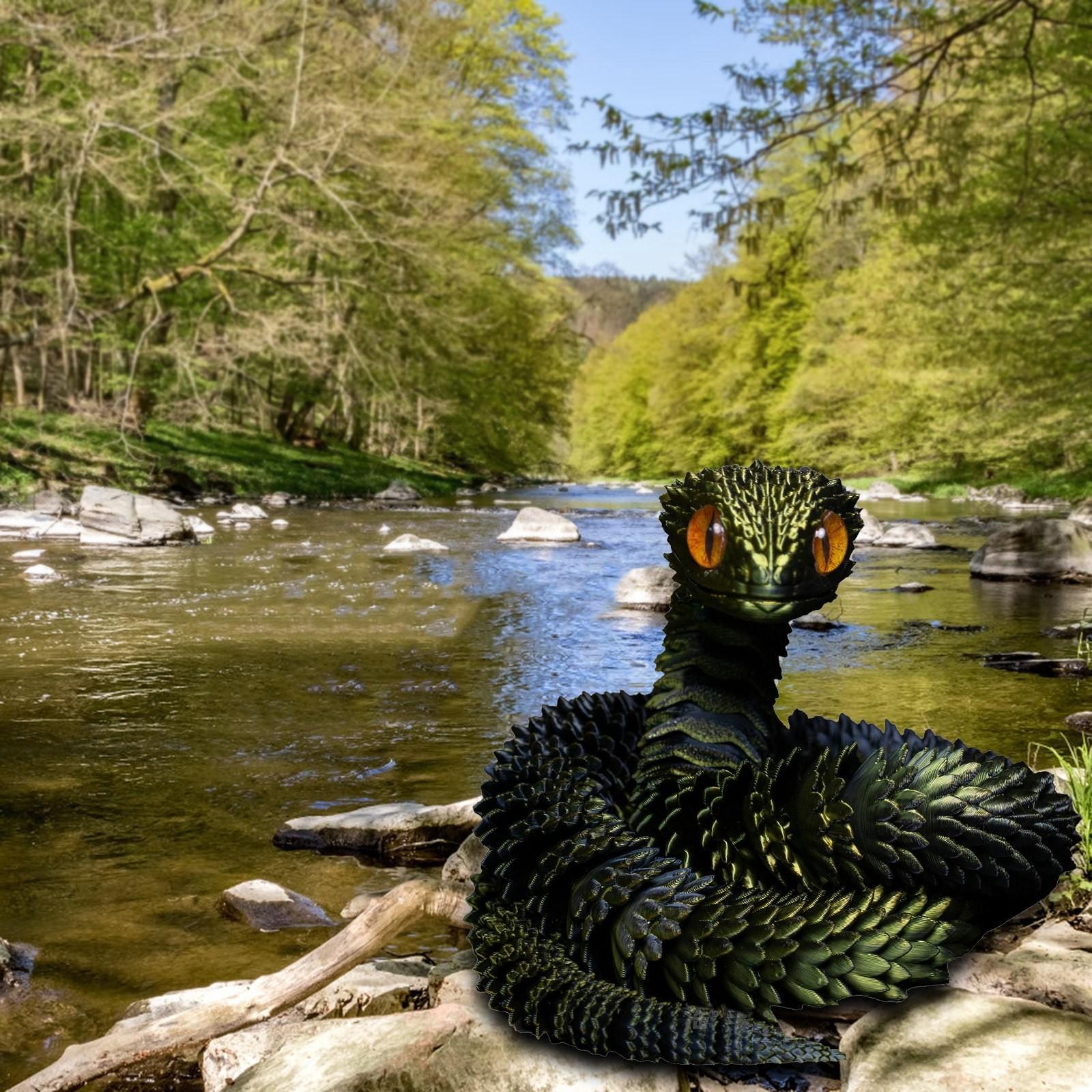 3D Printed Luminous Cross-border Crafts Ornaments Gift Creative Hand-made 3D Printed Snake Car Ornaments
3D Printed Luminous Cross-border Crafts Ornaments Gift Creative Hand-made 3D Printed Snake Car Ornaments