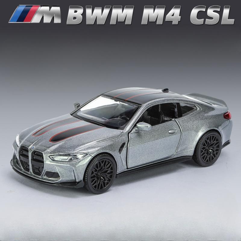 1:36 BMW M4 CSL Diecast Cars Toy Alloy Model High Simulation Doors Opened Pull Back Cars Toys Collection Ornaments Gift for Kids сірий
1:36 BMW M4 CSL Diecast Cars Toy Alloy Model High Simulation Doors Opened Pull Back Cars Toys Collection Ornaments Gift for Kids сірий