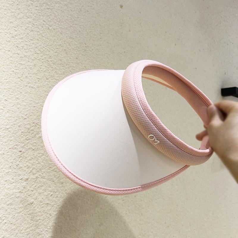 УФ анти-ультрафиолетовая шляпа женская с открытым верхом летняя дорожная солнцезащитная шляпа от солнца для отдыха повязка на голову солнцезащитная шляпа тренд One size