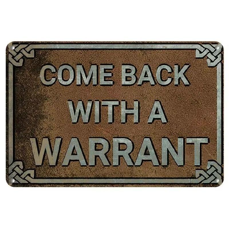 Tin Sign Retro Wall Art Decor 20x30cm
Tin Sign Retro Wall Art Decor 20x30cm